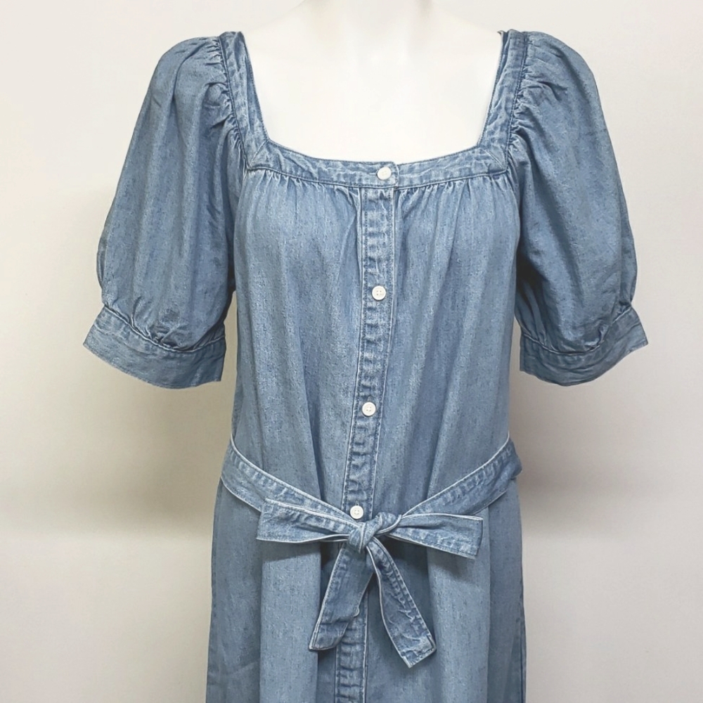 Levi's Light Blue Midi Dress - Picture 5 of 15